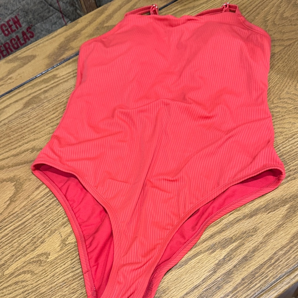 Kona Sol Vibrant Coral Kids Bodysuit